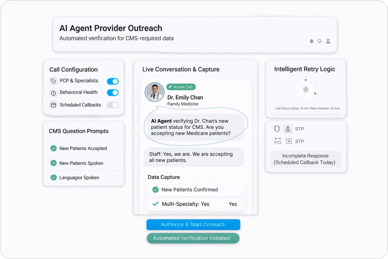 AI Agents Call Provider Offices