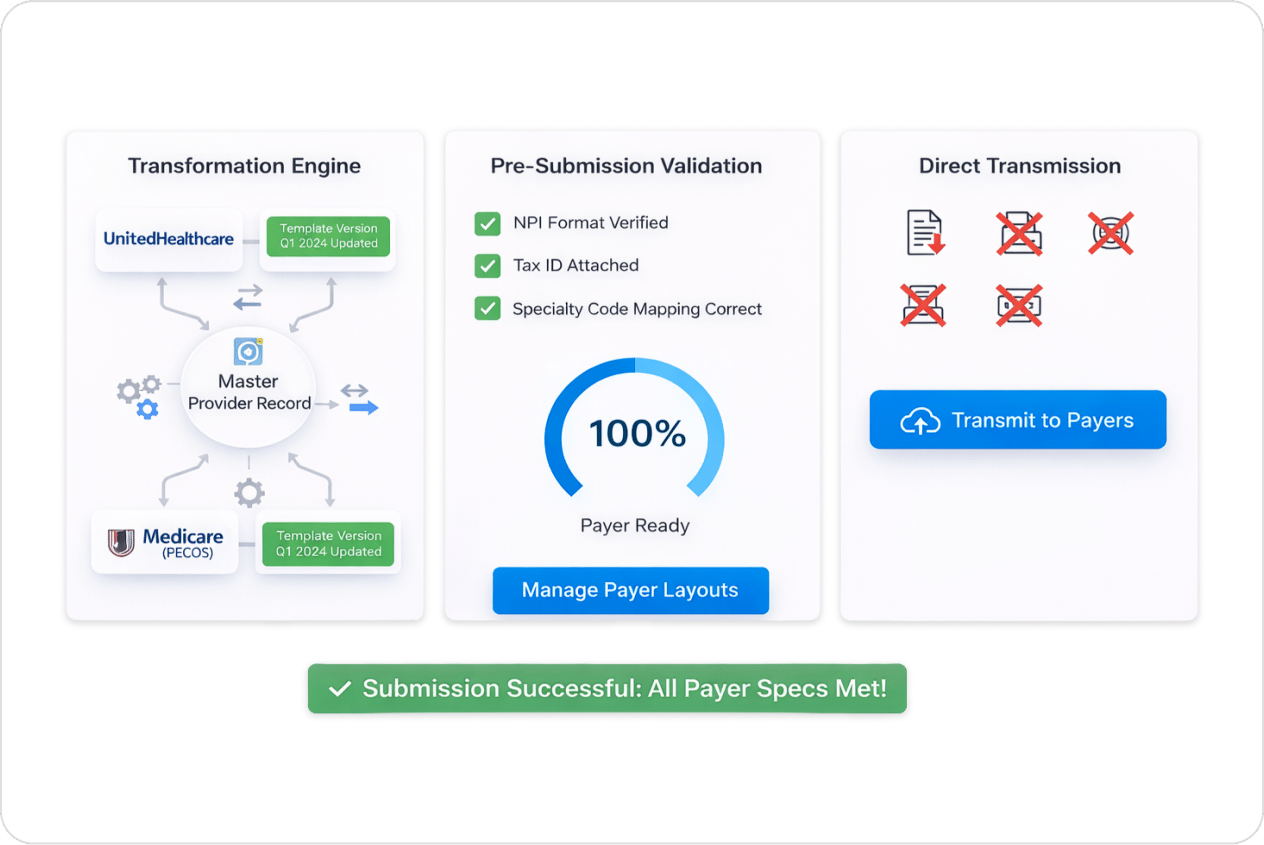Automated Payer-Specific Formatting
