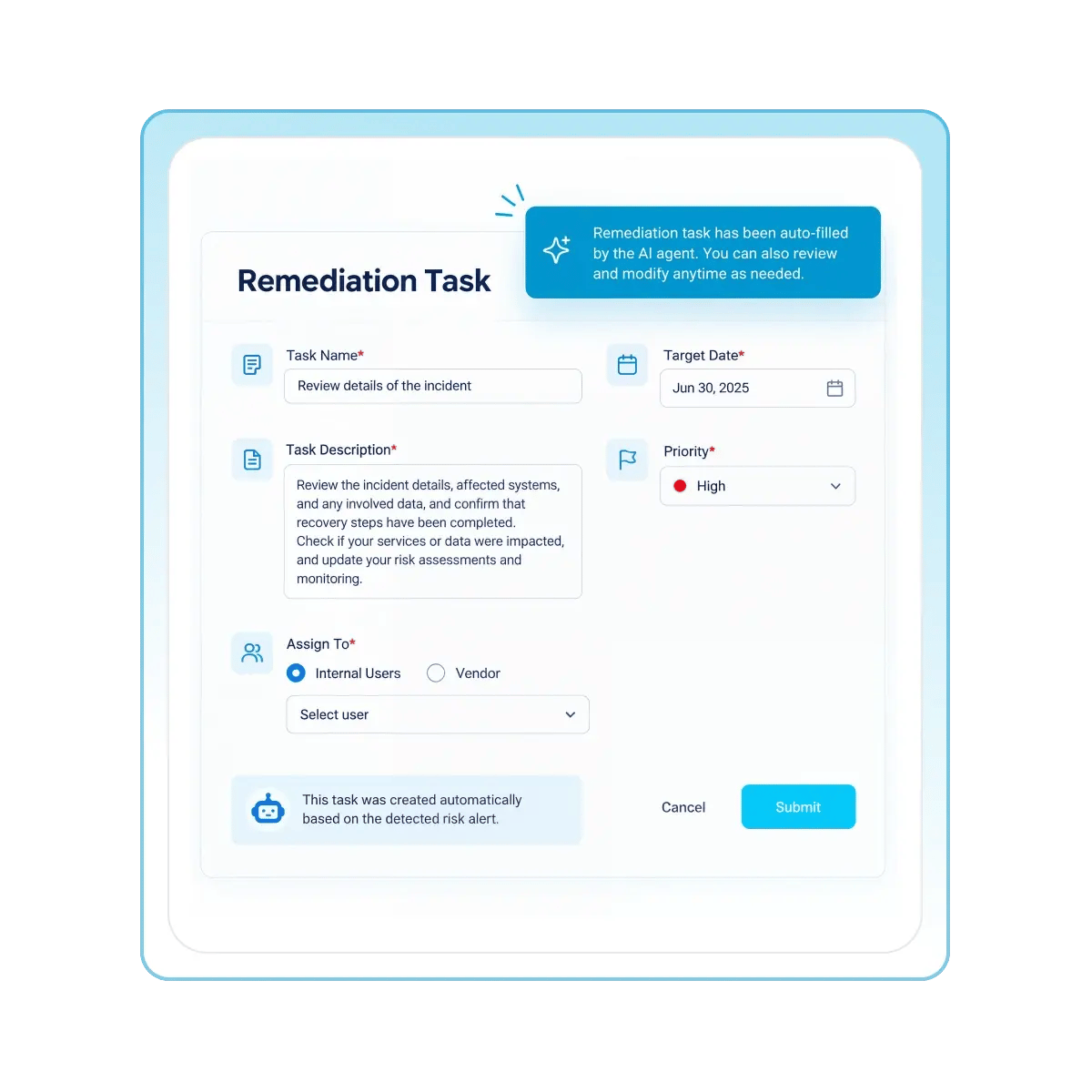 Automated Task Creation and Assignment