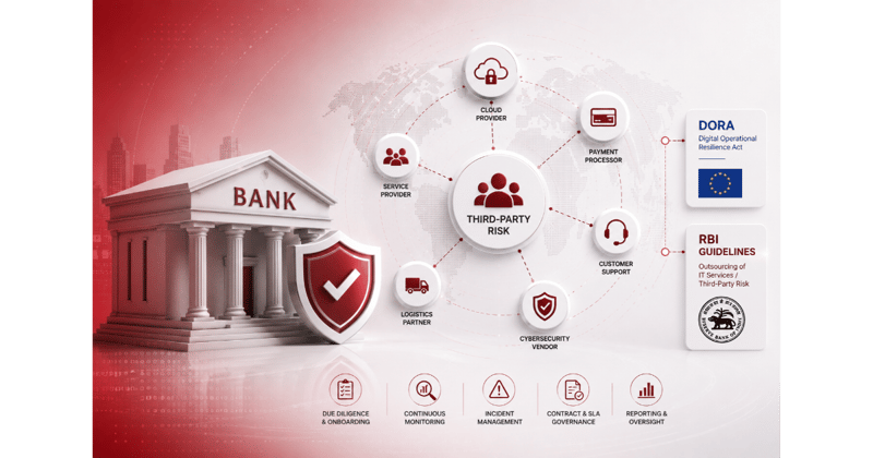 Managing Third-Party Operational Risk in Banks Under DORA and RBI Rules