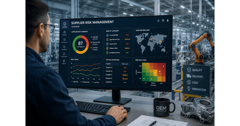 supplier risk management for OEMs