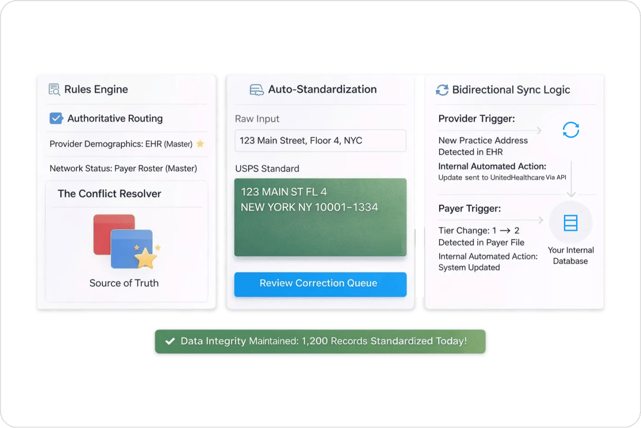 Real-Time Bidirectional Synchronization