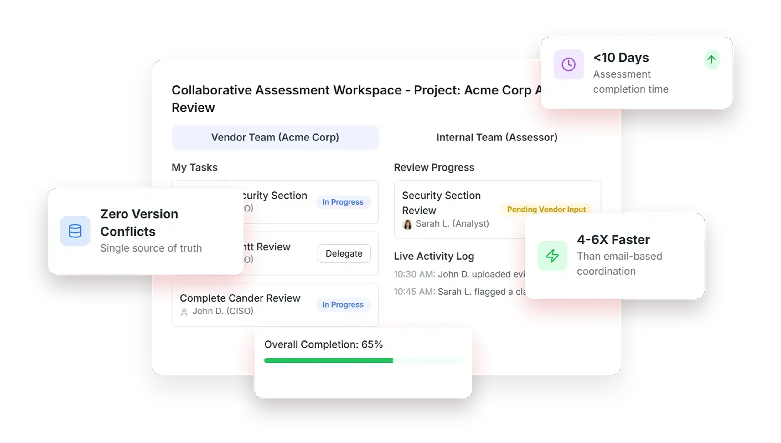 Collaborative Vendor Assessment Workflows
